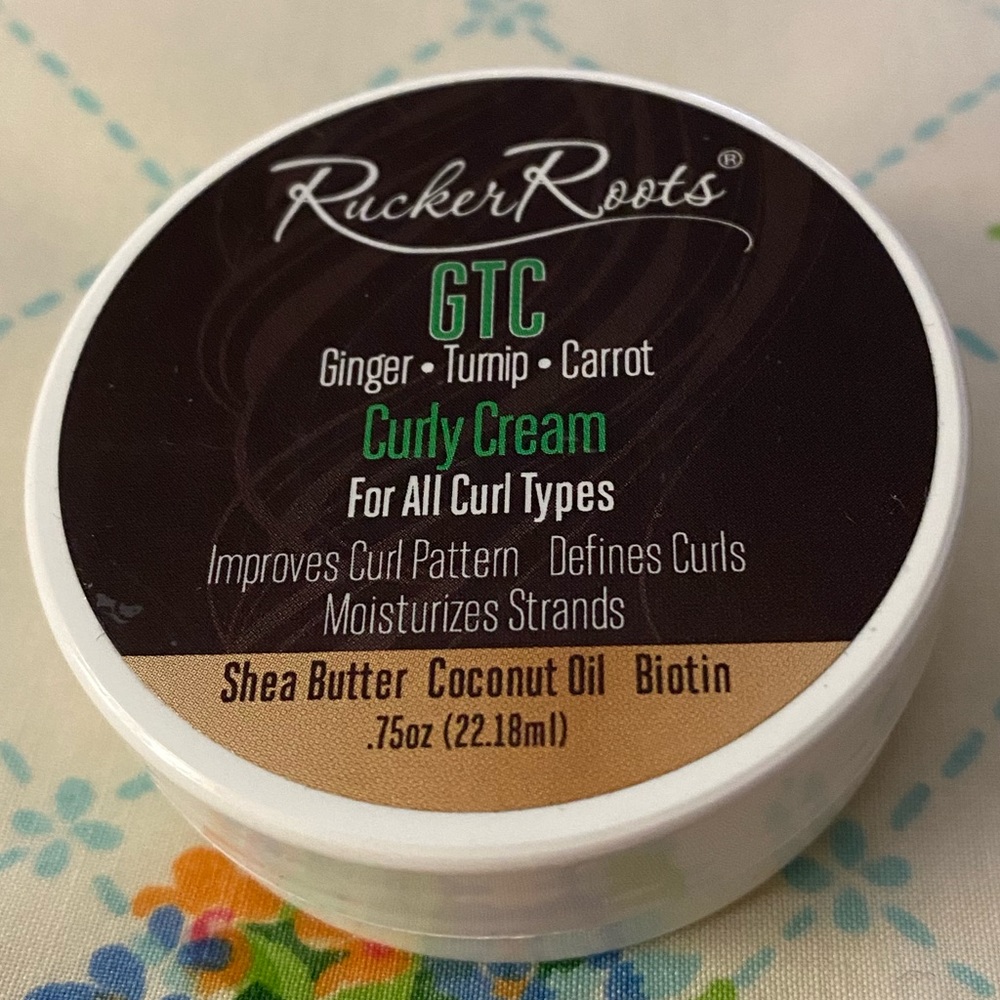 Rucker Roots GTC Curly Cream - Travel Size!! NWT!!